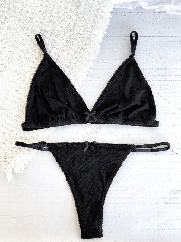 Conjunto emma negro